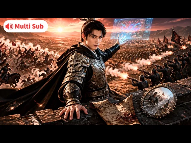 500,000 rebels attacked, but he had guns and crushed them al