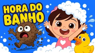 Hora do Banho 🛁 Escove o Dentinho 🦷 Lava a Mão 🧼 Larga o Celular 📵 Yasminzinha - Músicas Infantis