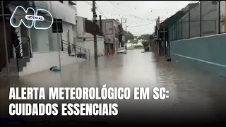 Defesa Civil alerta para fenômeno meteorológico atípico em SC
