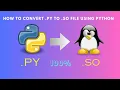 convert python file py to elf Executeble Linux file using python py to elf
