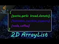 Java 2D ArrayList