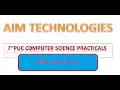 2nd PUC HTML PRACTICAL 1