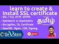 TB 01 Create Install Certificate OpenSSL Nginx