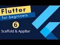 Flutter Tutorial for Beginners - Scaffold and Appbar