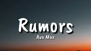 Download Ava Max -  Rumors (lyrics) MP3
