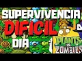 Plants VS Zombies DS - Supervivencia - Día Difícil