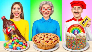 Me Vs Grandma Cooking Challenge Tasty Kitchen Hacks By Multi DO Challenge 