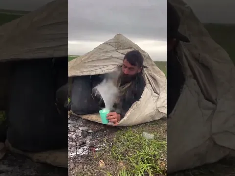 SİDETLİ BİR YAĞMUR YAĞIYOR ÇOBAN SABAH KAHVALTISI