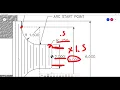 CNC TURNING TOOL NOSE COMP AND CIRCULAR INTERPOLATION