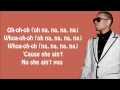 Lagu Chris Brown - She Ain't You Lyrics Video