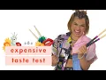 Download Lagu Hayley Kiyoko Got NAUSEOUS From Food She HATES *SORRY* | Expensive Taste Test | Cosmopolitan
