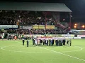 St Mirren Park 03012009 48 former players wave, Auld Lang Syne
