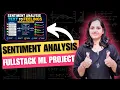 Full-stack ML Project Detect Positive Negative Text Using ML Sentiment Analysis Project