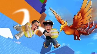 CAPTURAMOS O OVO SECRETO DA FENIX NO ALTO DA ESCADA INFINITA!! (impossível?)