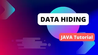 Java Basics Data Hiding in Java