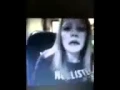 Hot blonde shows tits on webcam