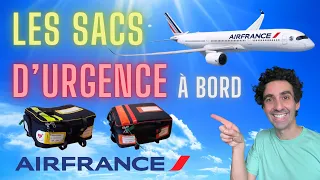 EXCLUSIF : LES SACS et matériels MÉDICAUX dans les avions (avec AIR FRANCE)