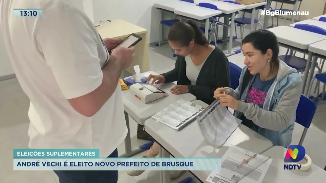 Eleições suplementares: André Vechi é eleito novo prefeito de Brusque