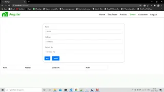 Angular 8 - How to dynamically add and delete rows in a table through form