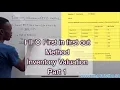 FIFO - First In First Out Method Inventory Valuation IAS 2 Part 1