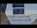 Pentair Mastertemp E01 code
