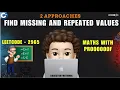 Find Missing and Repeated Values Mathematical Proof Leetcode 2965 codestorywithMIK