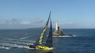EXCLUSIVE: “SKORPIOS” Club Swan 125 ROLEX Fastnet Race Extended Footage.. Start-Fastnet-Finish
