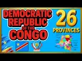 Democratic Republic of the Congo Map Explained 26 Provinces of DRC