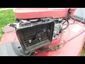 Honda GCV160 mower white choke lever adjustment