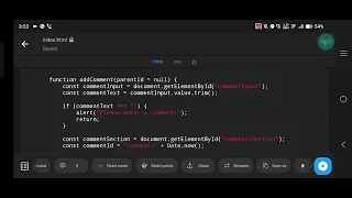 Nested Chat Comments Using JavaScript Create Nested Comment System