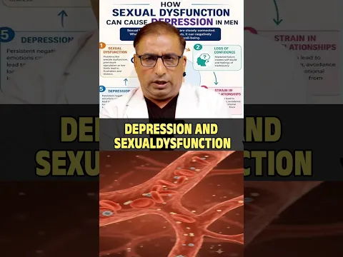 Depression and Sexual Dysfunction # Overthinking # performance pressure # poor understanding