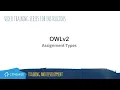 OWLv2 Instructor Assignment Types