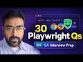 How I cracked the Playwright Interview 30 Must-Know Questions Answere
