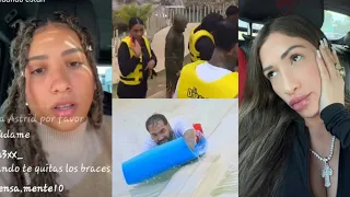 Astrid Cuevas blows up over Laury Saavedra and some words look at this