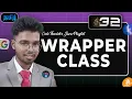 Primitive data types classes The Wrapper Classes Part 32 Code thanish s java playlist