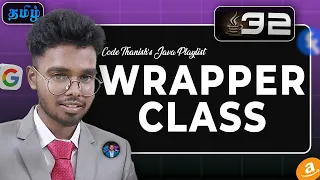 Primitive data types classes The Wrapper Classes Part 32 Code thanish s java playlist