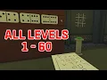 Escape Room Academy ALL LEVELS 1 - 60 Full Walkthrough Roblox Gameplay