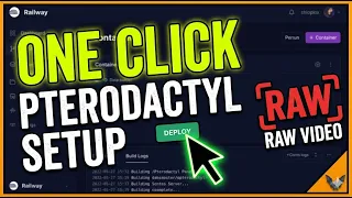 1-Click Pterodactyl Panel Setup on Railway Full Raw Setup 2026