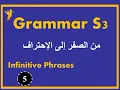 Grammar S3 infinitive Phrase English Studies S3 BA DEGREE ONLINE University College phrases S3