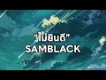 ไม่ยินดี - SAMBLACK | Lyrics |