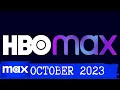 Max HBO Max in October 2023