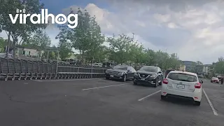 When You Get Stopped at The Grocery Kart Tracks || ViralHog