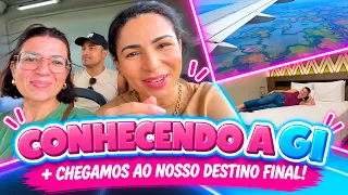 FINALMENTE CHEGUEI NO MEU DESTINO NO BRASIL + CONHECIA GI DO TINE GOLDEN!