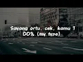 SENCY - Dia & Tenxi [Mix Lirik] - Naykilla, Yoan, Ova Libenovo & Ohshalle & Meeiiya, Ruang Senja