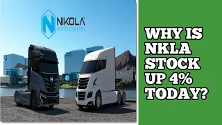 Why Is Nikola NKLA Stock Up 4 Today