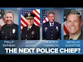 Myrtle Beach police chief finalists answer questions on public safety homelessness