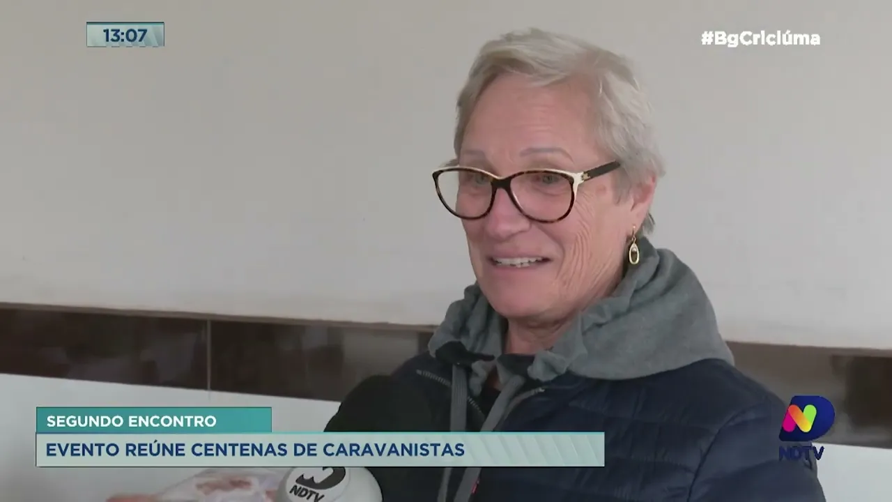 Vida na estrada: encontro de motorhome em Cocal do Sul atrai turistas de todo o Brasil