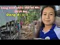 Lagu Công trình chiều nhà bé Như 28/10 âm . Tiến hành đổ cột .