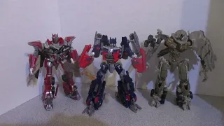 dotm sentinel prime optimus prime megatron customs