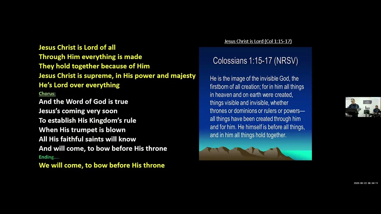 JESUS CHRIST IS LORD OF ALL BY EDDIE